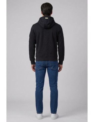 Blauer felpa con tasca con zip Cardinton 26WBLUF02316-007963 [99810108]