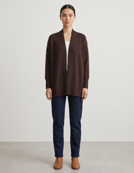 Markup cardigan aperto in misto viscosa MW20006 [400165c9]