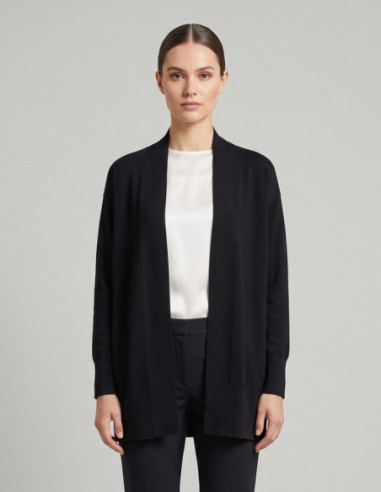 Markup cardigan aperto in misto viscosa MW20006 [5c3af2a7]