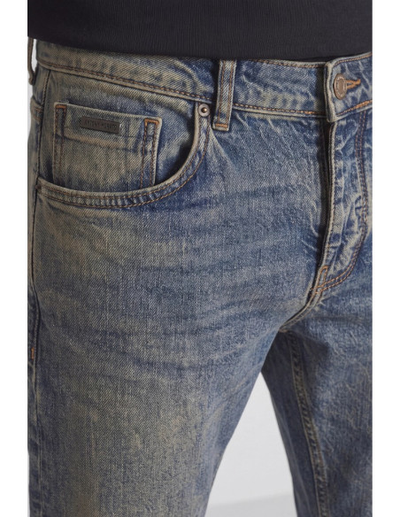 Antony Morato jeans slim fit alla caviglia in denim blu Argon MMDT00264-FA750624-W02319 [8edb9ba7]