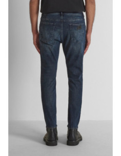 Antony Morato jeans skinny cropped fit in denim blu Karl MMDT00272-FA750651-W02338 [3fdf00eb] 2