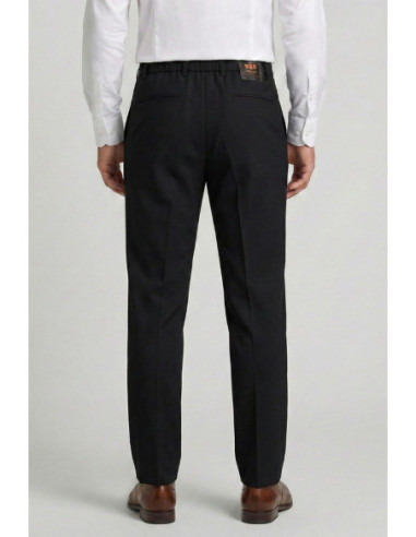 Markup pantalone con laccio in vita punto milano con pences MK25106 [735eeeef]