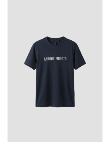Antony Morato t-shirt regular in jersey con logo MMKS02703-FA100240 [31cea7b8]