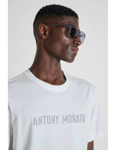 Antony Morato t-shirt regular in jersey con logo MMKS02703-FA100240 [6e5ed069]