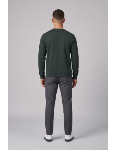 Antony Morato felpa girocollo regular fit in interlock con logo MMFL01171-FA150168 [123da50b]