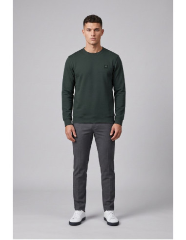 Antony Morato felpa girocollo regular fit in interlock con logo MMFL01171-FA150168 [a520640f]