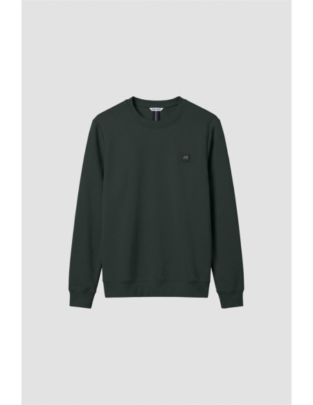 Antony Morato felpa girocollo regular fit in interlock con logo MMFL01171-FA150168 [a0702311]