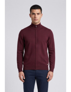 Markup cardigan lupetto con zip in misto viscosa MK20016 [7003aa09]