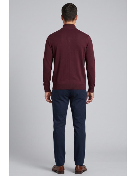Markup cardigan lupetto con zip in misto viscosa MK20016 [a925e904]
