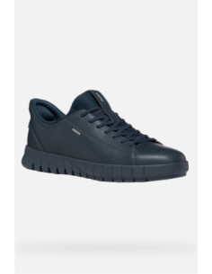 Geox sneaker in pelle con laccio elastico Flextride Plus U65MAA0009B [a066f62a] 2