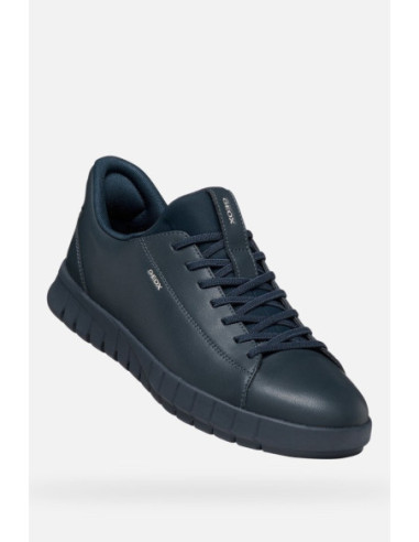 Geox sneaker in pelle con laccio elastico Flextride Plus U65MAA0009B [cb0d333d]