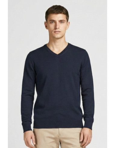 Markup maglia scollo a V in misto viscosa MK20011 [91d41b4a]