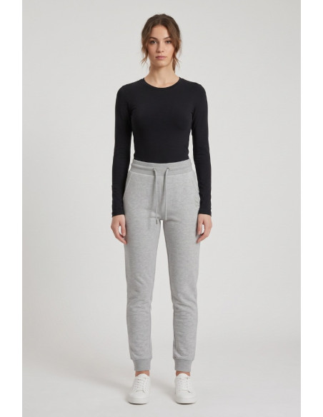 Markup pantaloni in felpa in misto cotone con logo ricamato MW9620002 [5ccb4c3e]