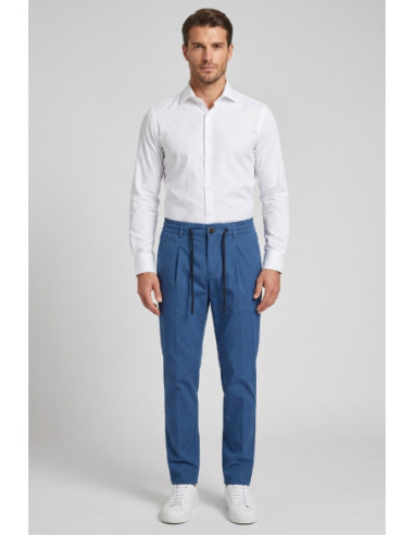 Camouflage pantalone con laccio in misto cotone DAVIS-P10 [d0a12e39]