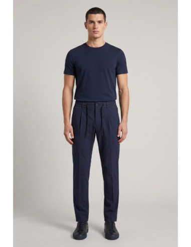 Camouflage pantalone con laccio in misto cotone DAVIS-P10 [f8e6a749]