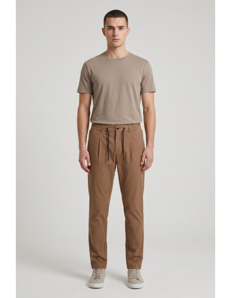 Camouflage pantalone con laccio in misto cotone DAVIS-P10 [f5650831]