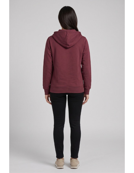 Markup felpa con cappuccio e zip in misto cotone MW9620001 [d02ecbdd]