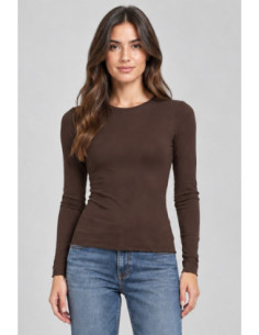Markup maglia girocollo in misto viscosa e cashmere MW9610005 [6070f576]