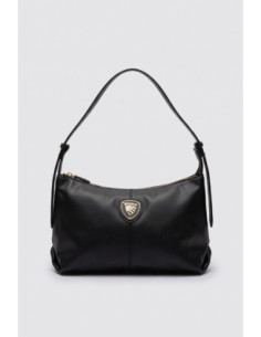 Blauer borsa a tracolla in ecopelle F6RAMA02/WHI [0ededb8b]