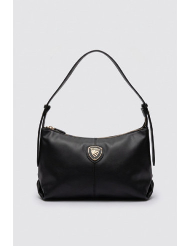 Blauer borsa a tracolla in ecopelle F6RAMA02/WHI [0ededb8b]
