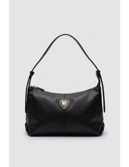 Blauer borsa a tracolla in ecopelle F6RAMA02/WHI [0ededb8b]