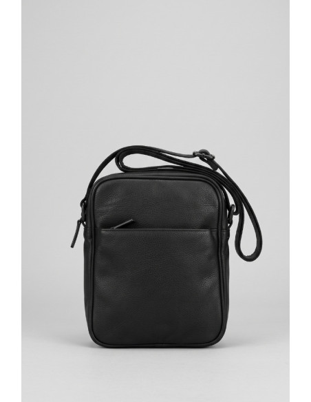 Blauer borsa a tracolla in ecopelle F6FORT03/BRO [4e87b7e4]