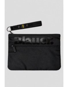 Blauer pochette con stampa logo cerata F6CONEY03/SPL [dfb3e92c]