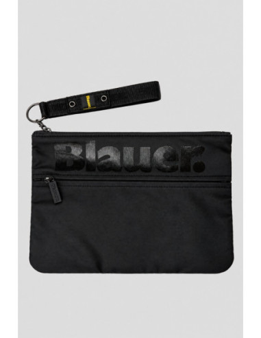 Blauer pochette con stampa logo cerata F6CONEY03/SPL [dfb3e92c]