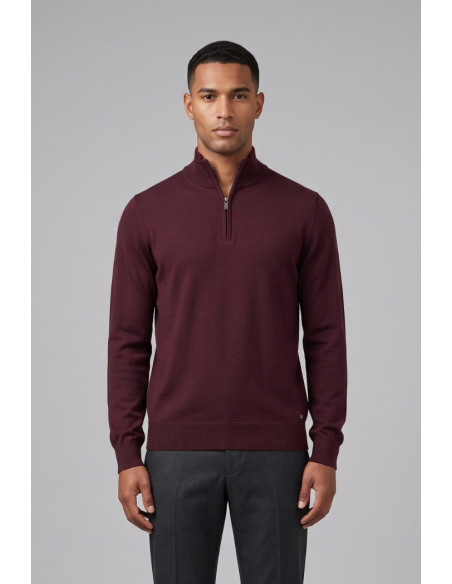 Markup lupetto mezza zip in misto viscosa MK9900018 [d2fdd313]