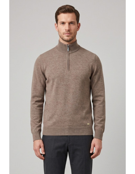 Markup lupetto mezza zip in misto viscosa MK9900018 [adb42824]