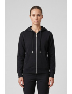 Markup felpa con cappuccio e zip in misto cotone MW9620001 [e26ab027]