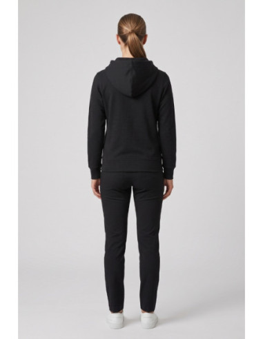 Markup felpa con cappuccio e zip in misto cotone MW9620001 [3b4cf32a]