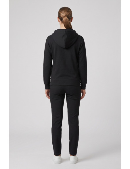 Markup felpa con cappuccio e zip in misto cotone MW9620001 [3b4cf32a]