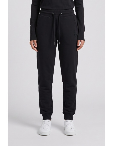 Markup pantaloni in felpa in misto cotone con logo ricamato MW9620002 [6a7dc80a]