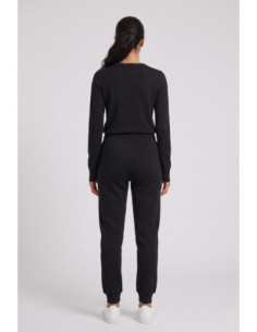Markup pantaloni in felpa in misto cotone con logo ricamato MW9620002 [6a7dc80a] 2