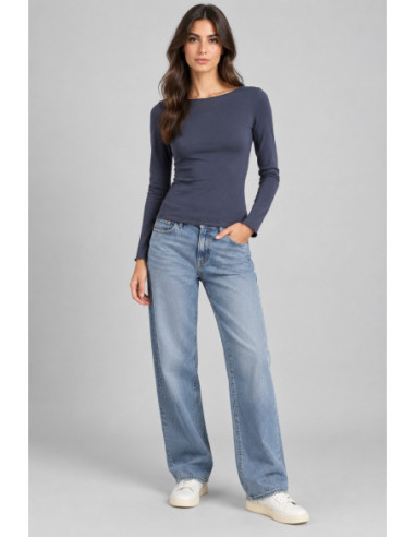Markup maglia girocollo in misto viscosa e cashmere MW9610005 [cc576092]