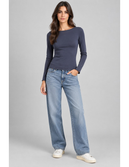 Markup maglia girocollo in misto viscosa e cashmere MW9610005 [cc576092]