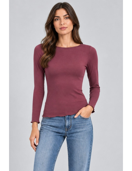 Markup maglia girocollo in misto viscosa e cashmere MW9610005 [2bd8264e]