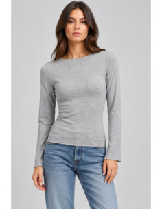 Markup maglia girocollo in misto viscosa e cashmere MW9610005 [4afde62c]
