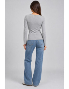 Markup maglia girocollo in misto viscosa e cashmere MW9610005 [4afde62c] 2