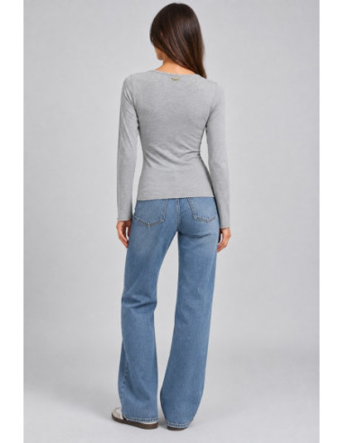 Markup maglia girocollo in misto viscosa e cashmere MW9610005 [93dba521]