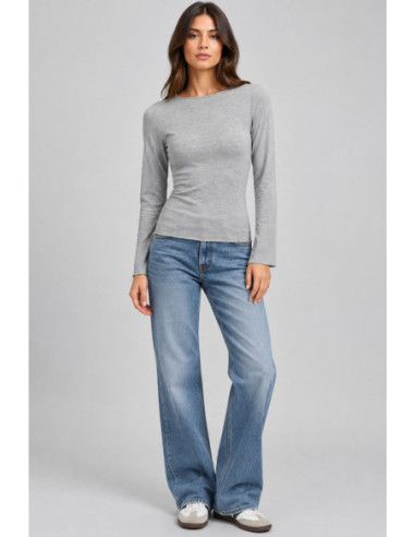 Markup maglia girocollo in misto viscosa e cashmere MW9610005 [24c66425]
