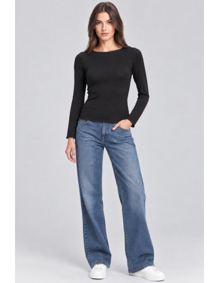 Markup maglia girocollo in misto viscosa e cashmere MW9610005 [7c4b6218]
