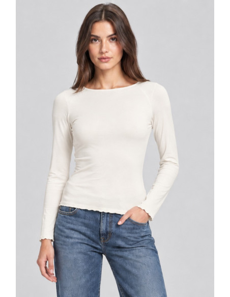 Markup maglia girocollo in misto viscosa e cashmere MW9610005 [7b1393d8]