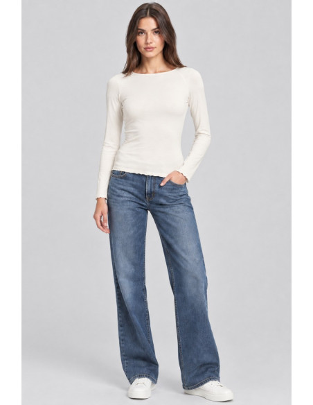 Markup maglia girocollo in misto viscosa e cashmere MW9610005 [152811d1]