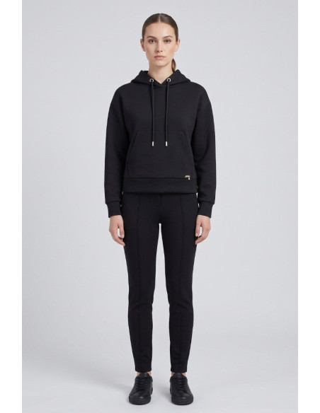 Markup felpa cropped con cappuccio MW2620014 [d46cdfb1]