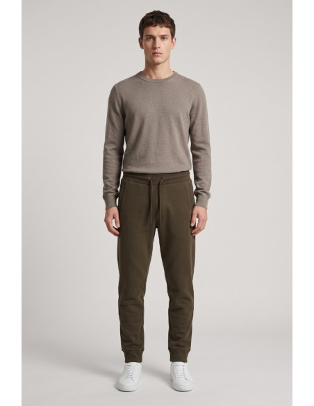 Markup pantalone in felpa con patch logo gommata MK22070 [30b61c51]