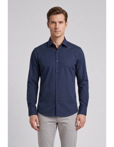 Markup camicia no stiro con collo francese MK9930012 [4b274a4b]