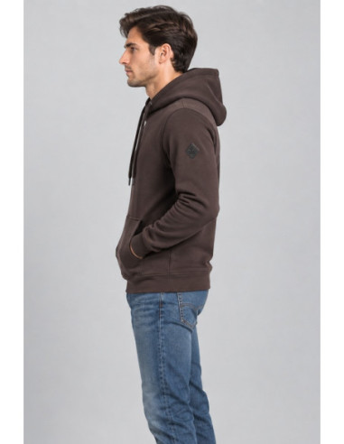 Markup felpa cappuccio con patch gommata MK22001 [c292775e]