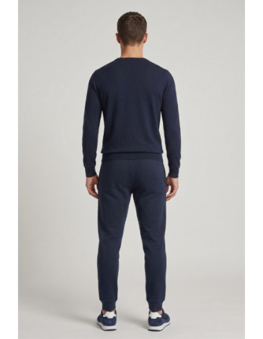 Markup pantalone in felpa con patch logo gommata MK22070 [788348a8]
